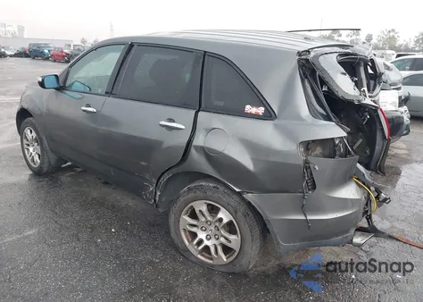 2007 Acura Mdx Technology Package from USA, damaged, VIN 2HNYD28337H521702